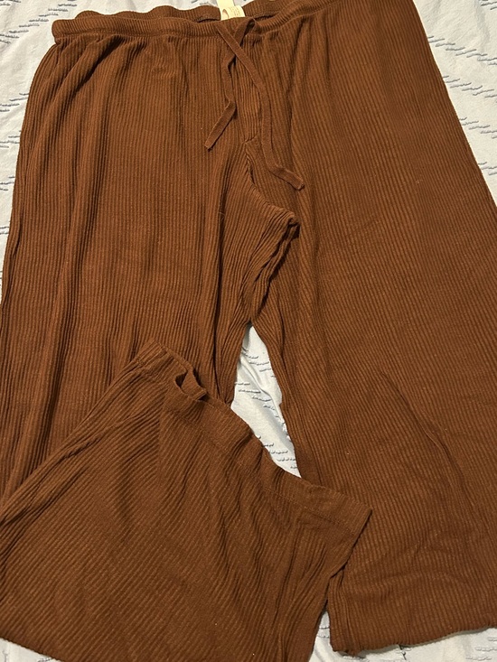 Auden Pants - Ribbed Wide-Leg Lounge Pants